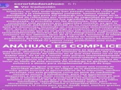 Estudiantes de la AnáhuacMayab acusan intimidación en su contra culpan a la universidad de complice