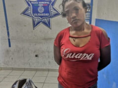 Aseguran a mujer con 12 dosis de narcóticos en Playa del Carmen