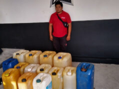 Empleado roba gasolina de su trabajo en la subestación de combustibles en Tizimín
