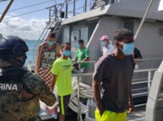 Semar rescata a cubanos en aguas de Cozumel