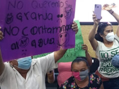 Pobladores de Sitilpech irrumpen en Foro Ambiental de Canaco para protestar contra Kekén