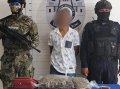 Detienen a tabasqueño de 26 años por delitos contra la salud en Cancún