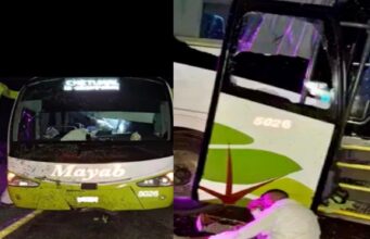 Chofer de autobús Mayab intenta entregar a pasajeros a delincuentes en carretera de Quintana Roo