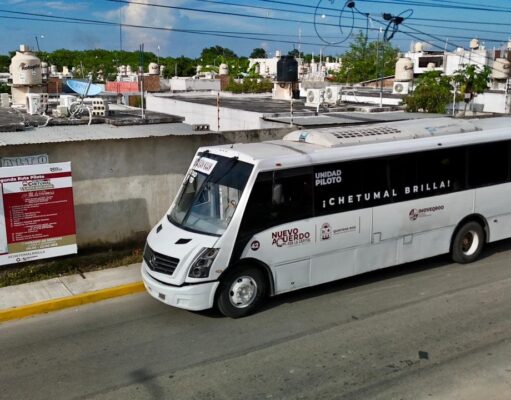 Estrenan hoy la nueva Ruta Sian Ka’an de transporte público en la capital del estado